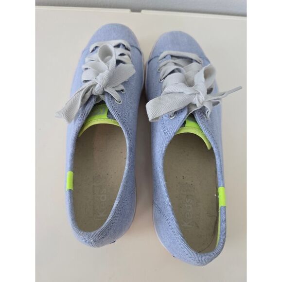 Keds Triple Kick Aztec Geo WF2627 Women’s 11 Platform Sneakers Blue Embroidered - Picture 7 of 8